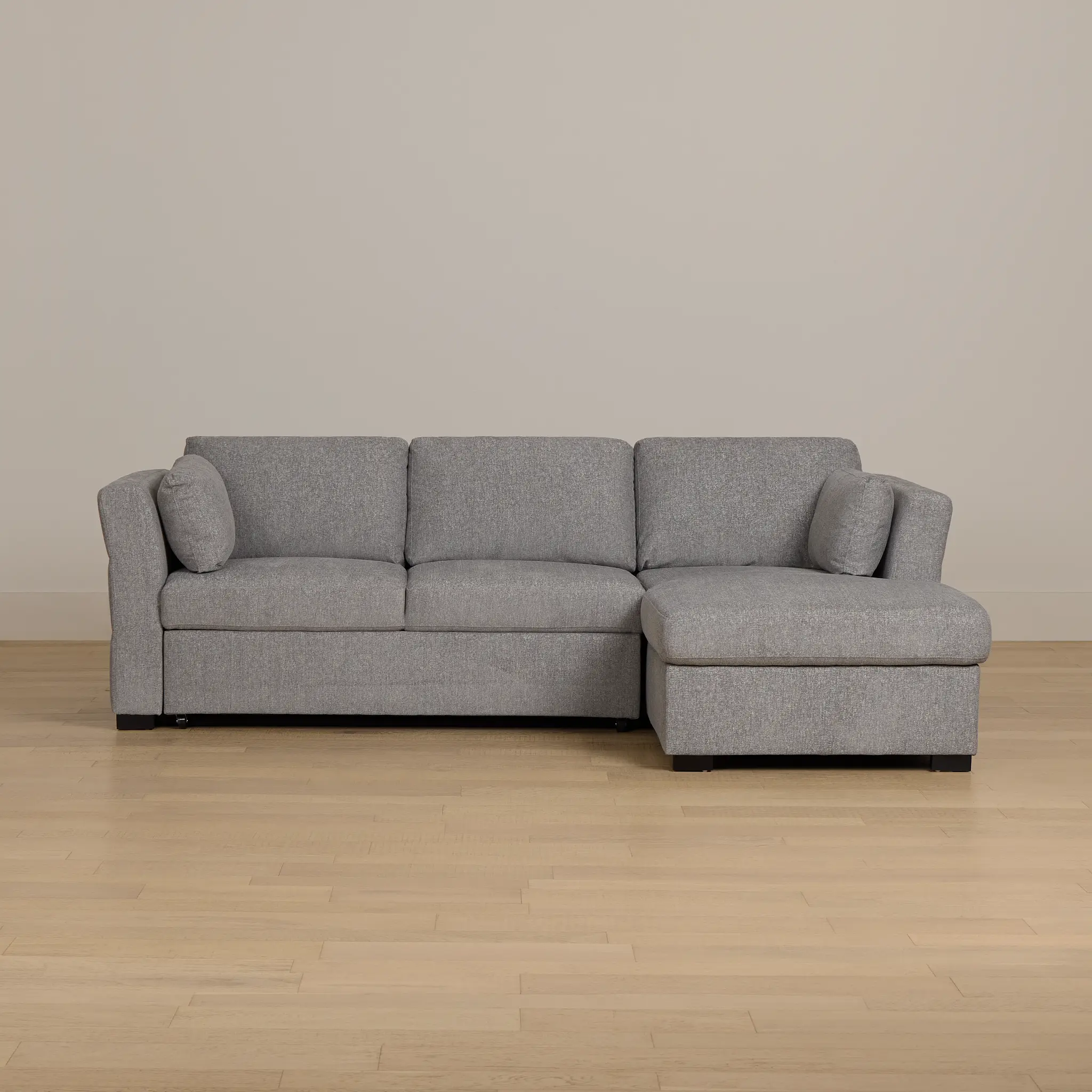 Amber Dark Gray Fabric Small Right Chaise Storage Sleeper Sectional Amber Dark Gray Fabric Small Right Chaise Storage Sleeper Sectional