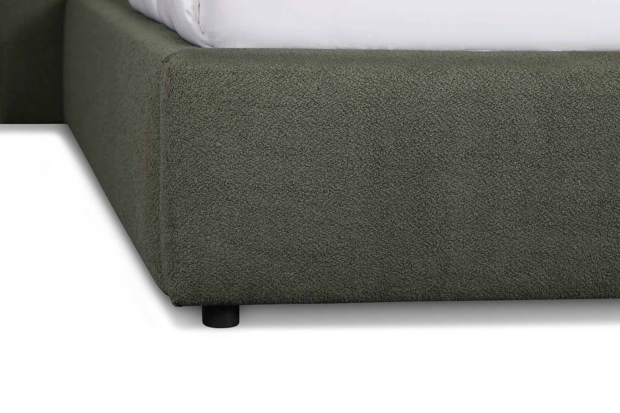 Grayton Sutton Green 44" Upholstered Platform Bed Grayton Sutton Green 44" Upholstered Platform Bed