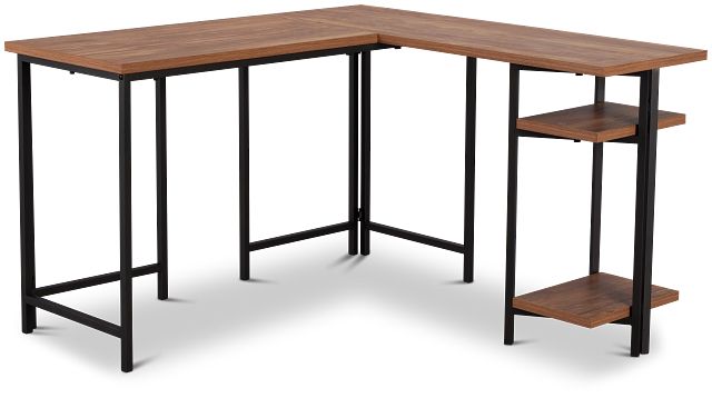 Angela Mid Tone L Desk