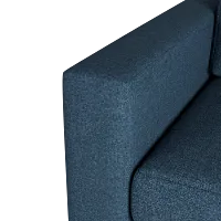 Citymod Blue Fabric Left Chair