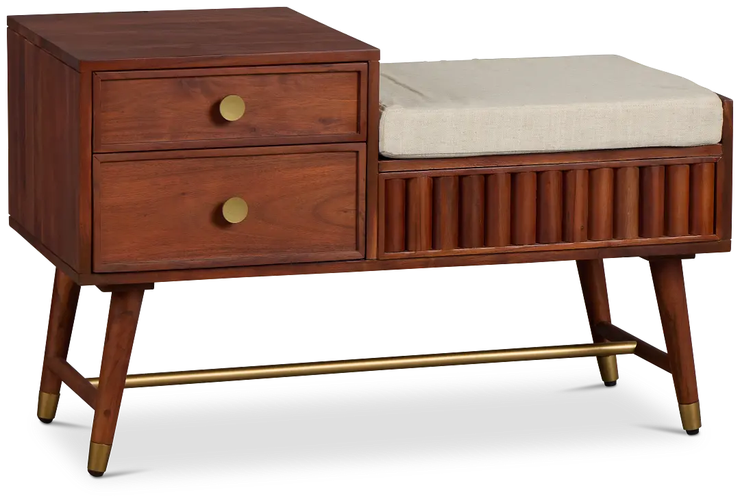 Tate Mid Tone Bench Tate Mid Tone Bench