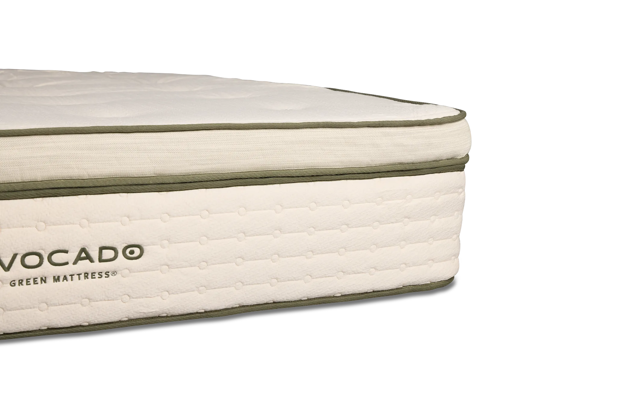 Avocado Green 15.50" Plush Box Top Mattress