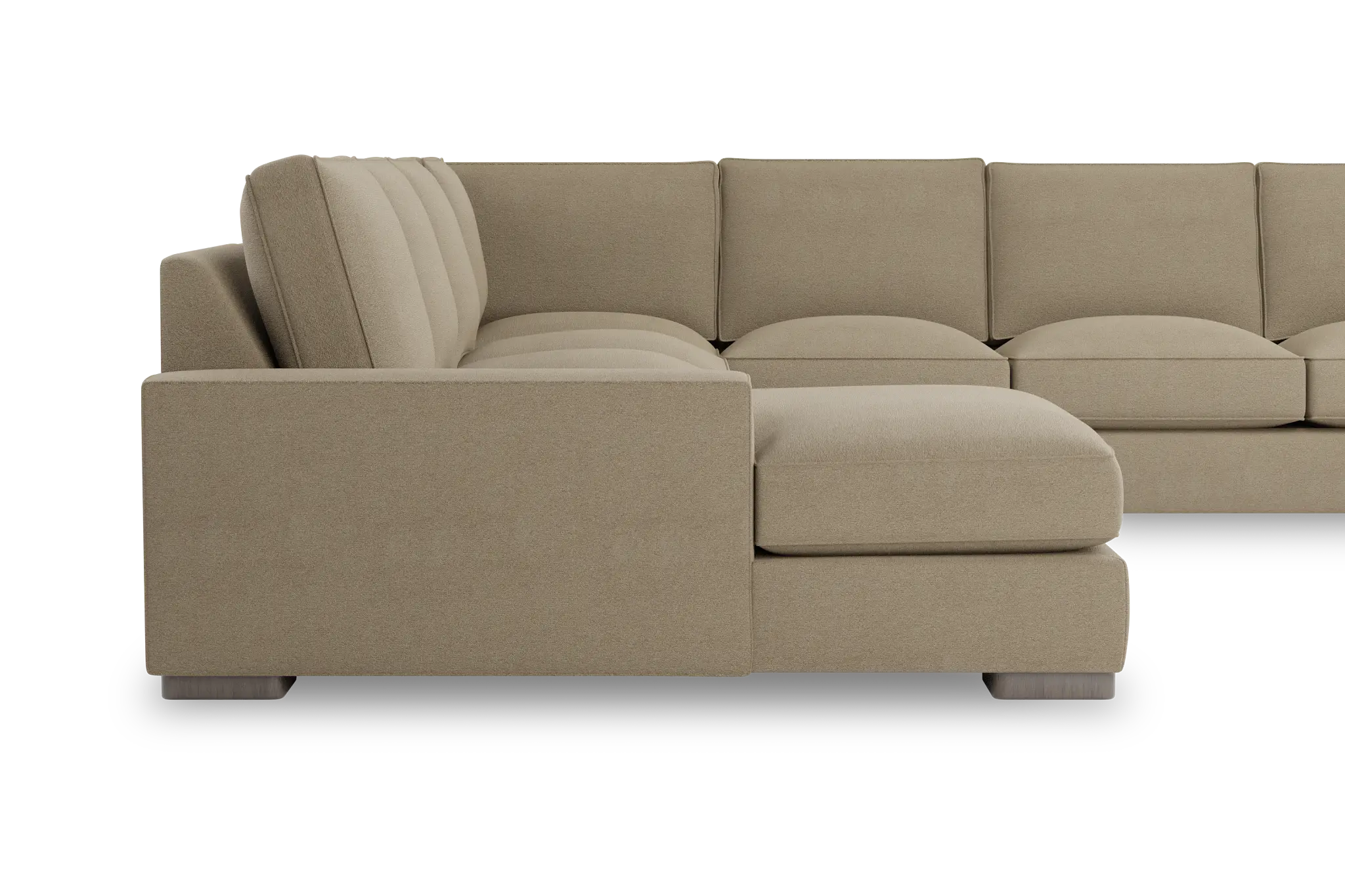 Edgewater Elite Taupe Large Left Chaise Sectional Edgewater Elite Taupe Large Left Chaise Sectional