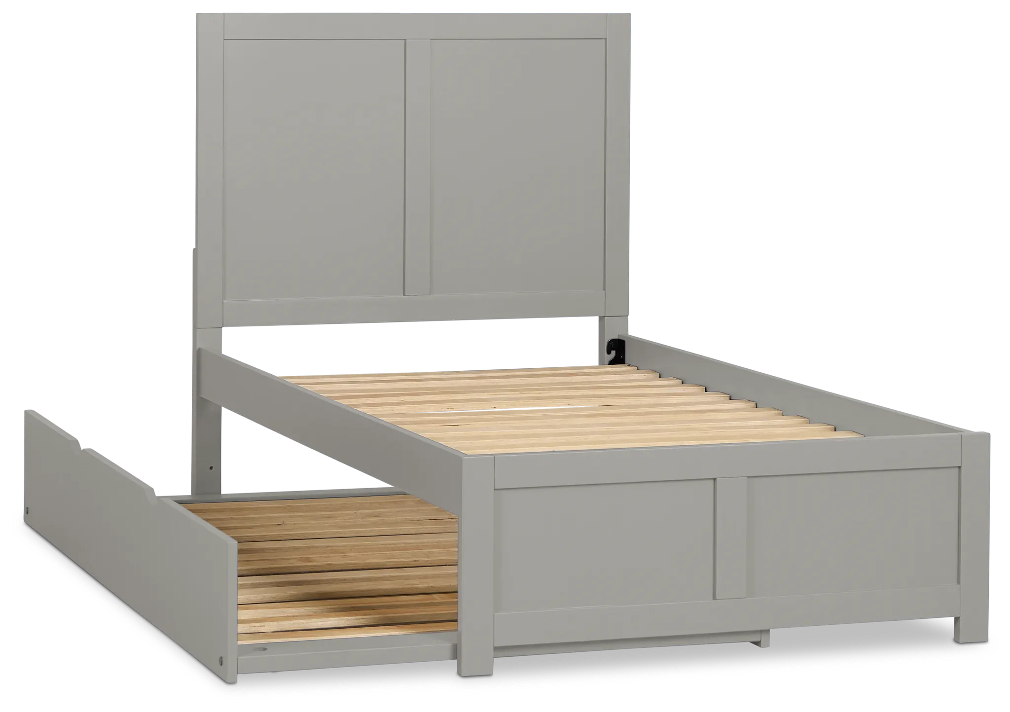 Charleston Gray Panel Trundle Bed