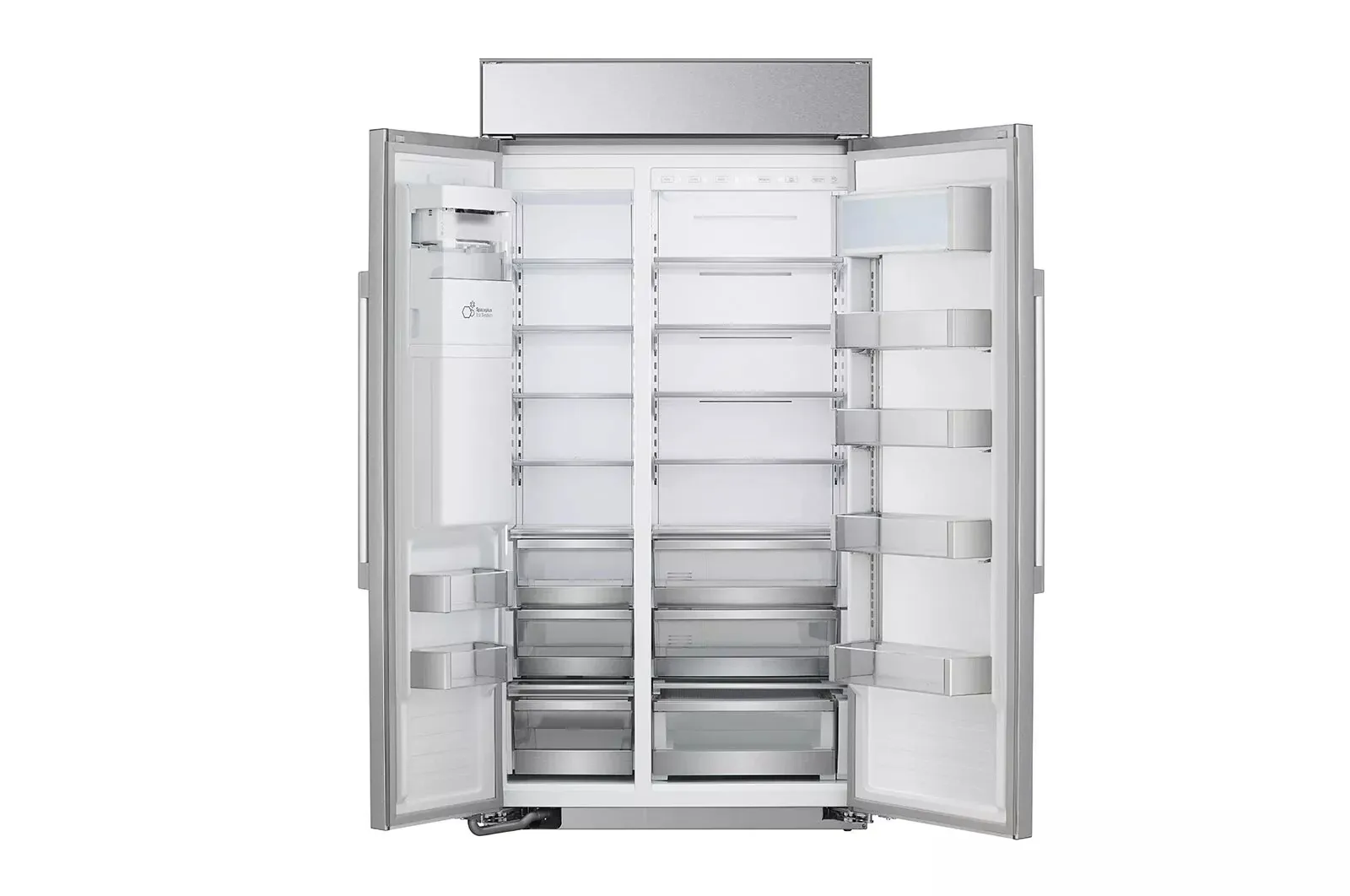 Lg 2622 Series Stainless Steel Side By Side Refrigerator