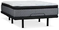 Kevin Charles By Sealy Signature Ultra Plush Elite Adjustable Mattress Set