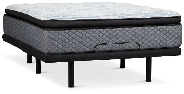 Kevin Charles By Sealy Signature Ultra Plush Elite Adjustable Mattress Set