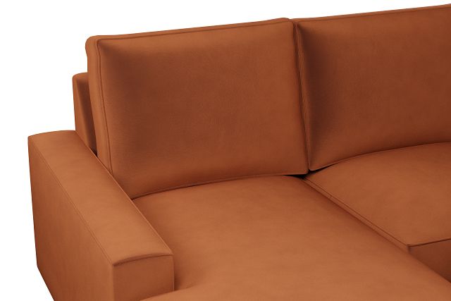 Edgewater Joya Orange Large Left Chaise Sectional