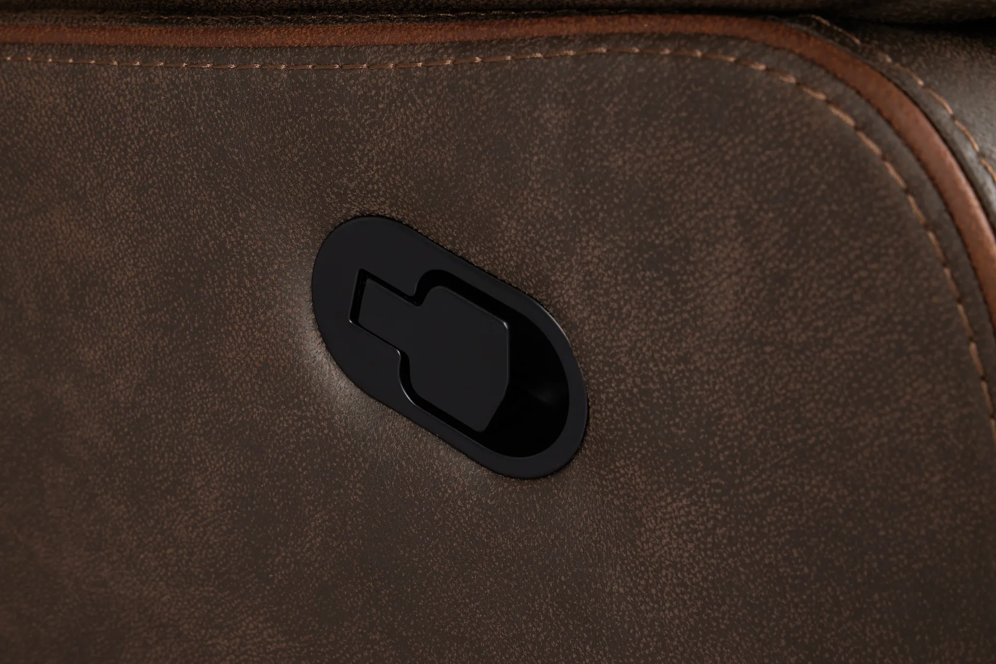 Grayson2 Brown Micro Reclining Sofa