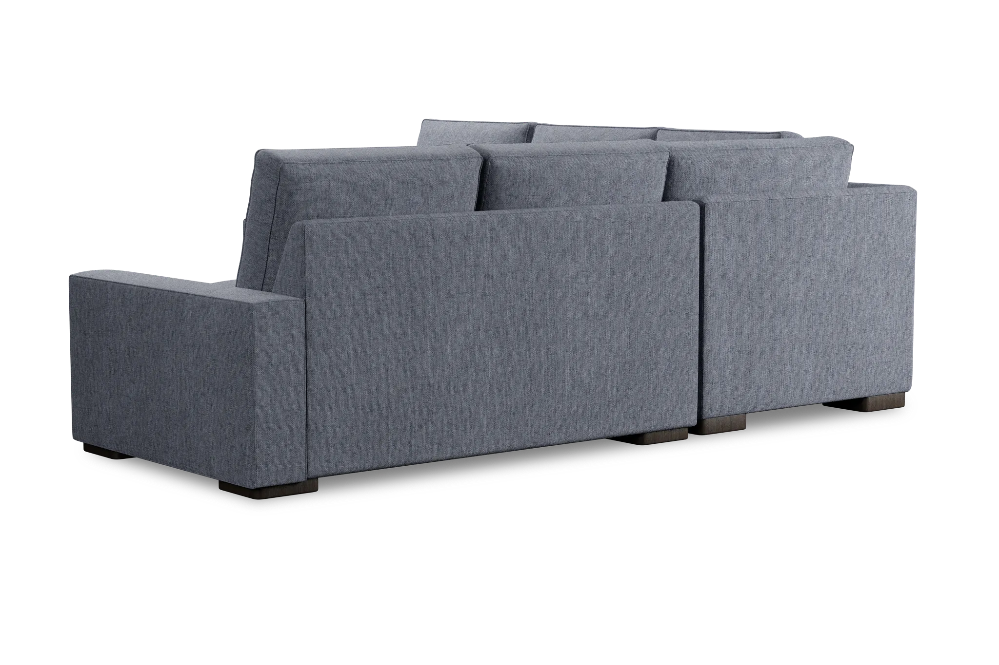 Edgewater Elevation Gray Small Two-arm Sectional