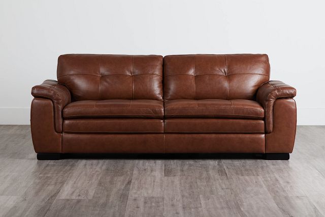 Braden Medium Brown Leather Sofa (0)