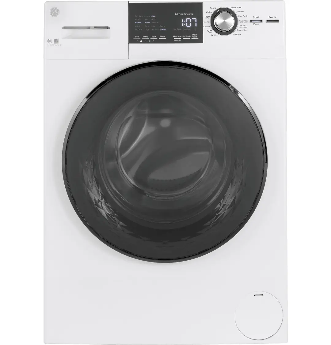 Ge 148 Series White Front Load Washer Ge 148 Series White Front Load Washer
