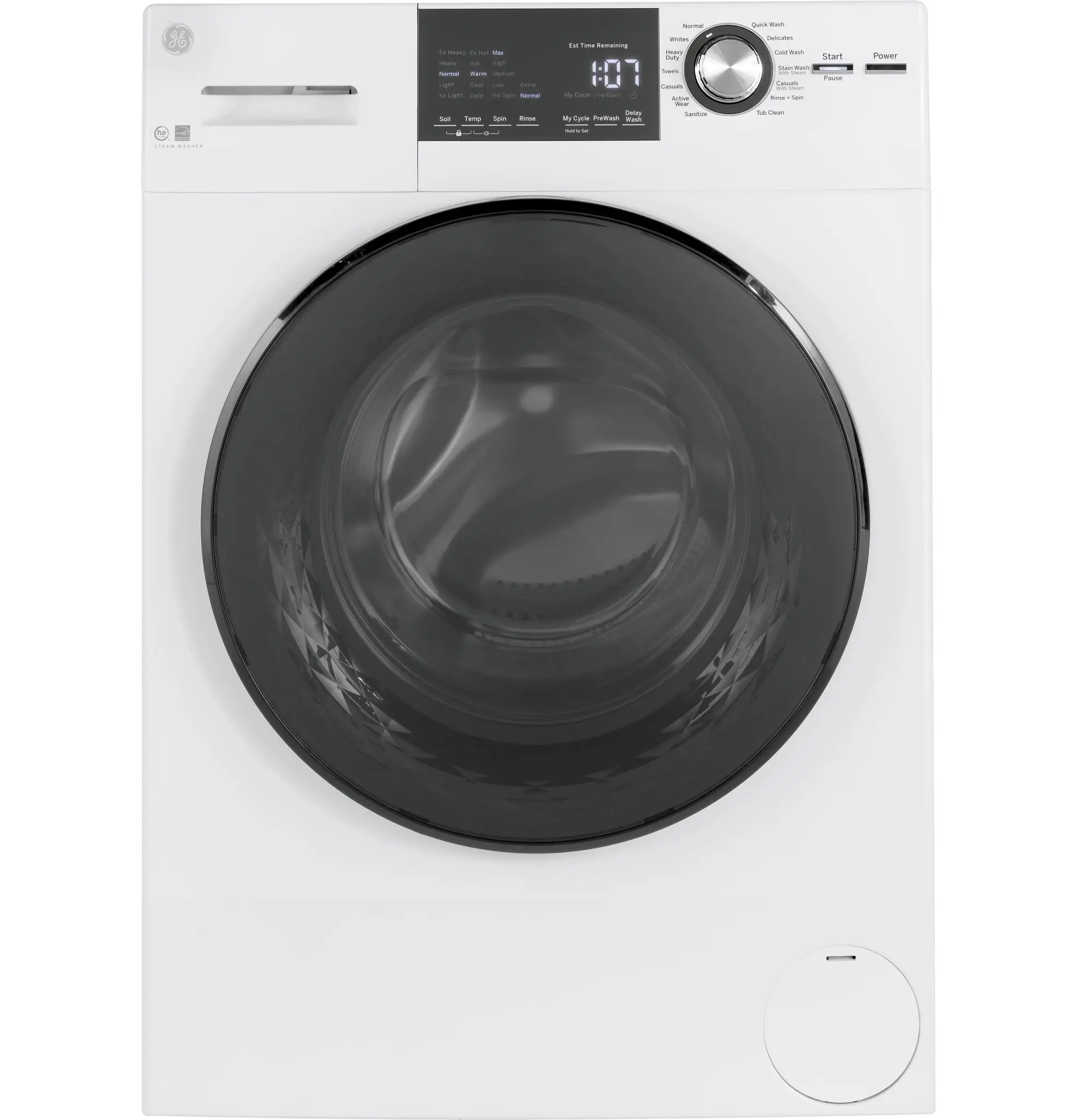 Ge 148 Series White Front Load Washer Ge 148 Series White Front Load Washer