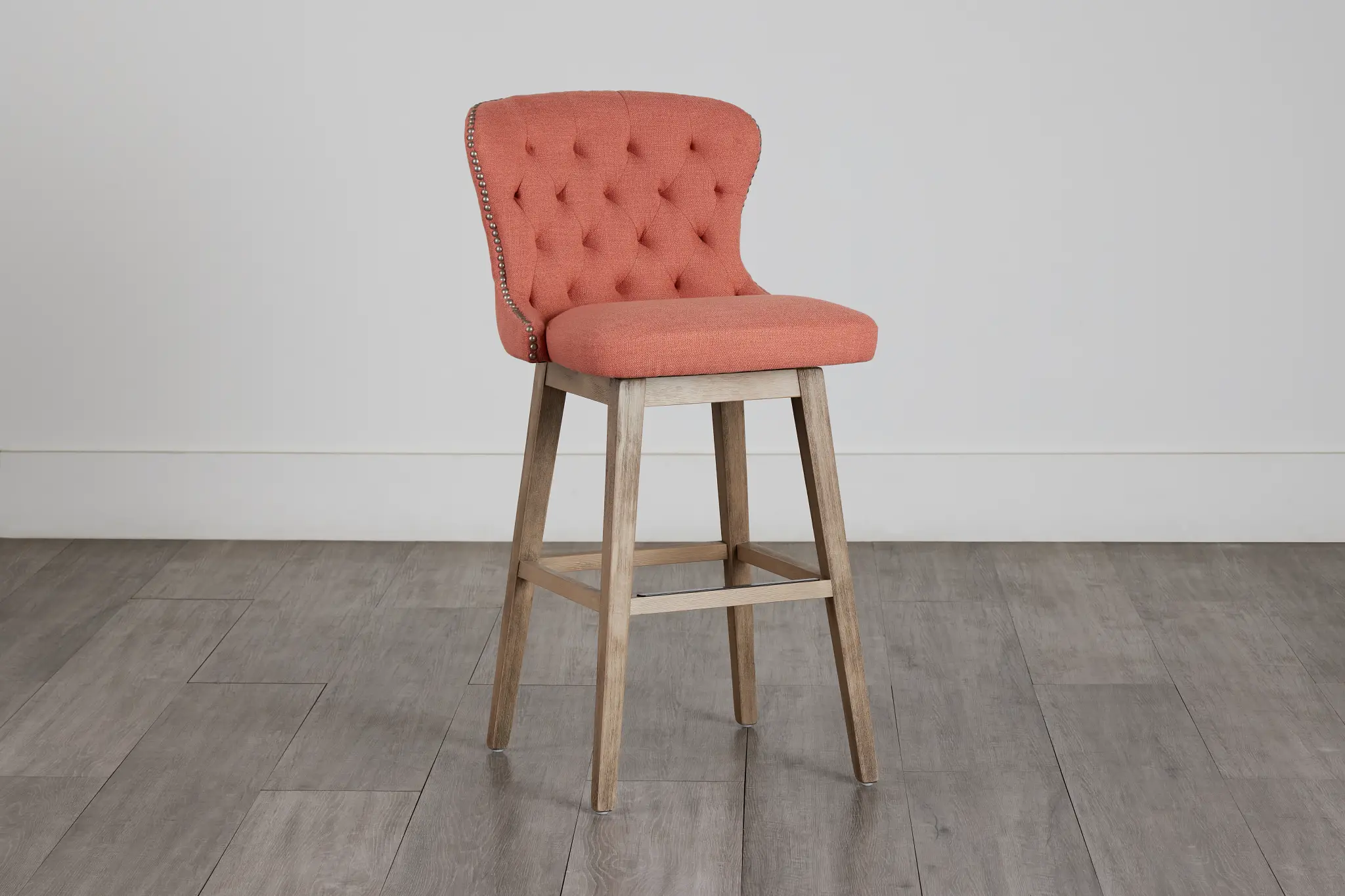 Seaside Light Pink Fabric 30" Swivel Barstool Seaside Light Pink Fabric 30" Swivel Barstool