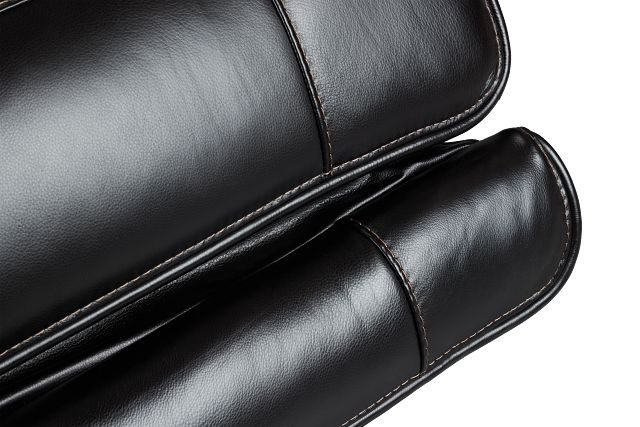 Casey Black Lthr/vinyl Power Rocker Recliner