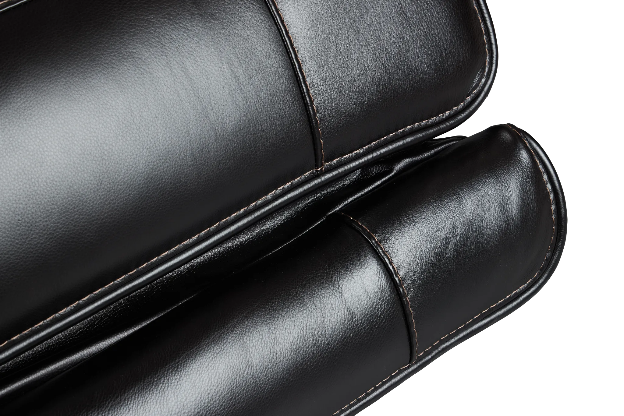 Casey Black Lthr/vinyl Power Rocker Recliner