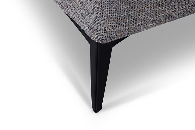 Alina Dark Gray Fabric Left Chaise Sectional
