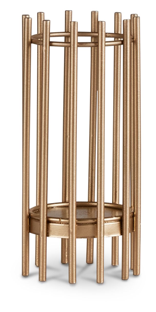 Louis Gold Large Candle Holder