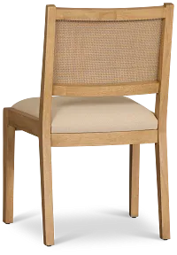 Pacific Light Tone Woven Upholstered Side Chair