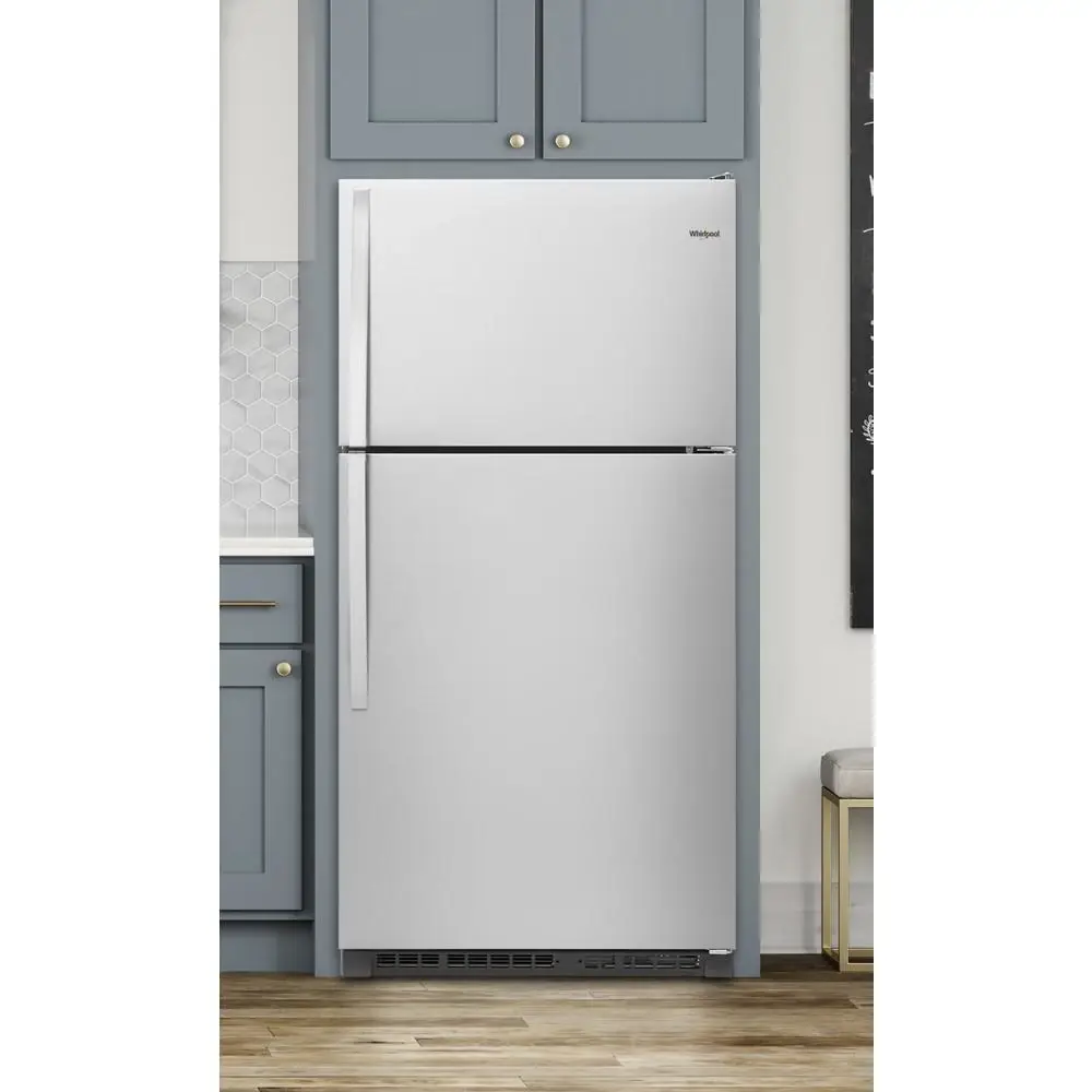 Whirlpool 311 Series Stainless Steel Top Freezer Refrigerator Whirlpool 311 Series Stainless Steel Top Freezer Refrigerator