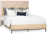 Highland Light Tone Panel Bed
