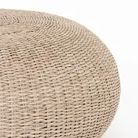 Four Hands Pheonix Light Tone Woven Coffee Table