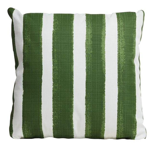 Nico Green 20" Indoor/outdoor Accent Pillow