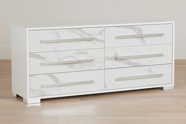 Modena White Dresser