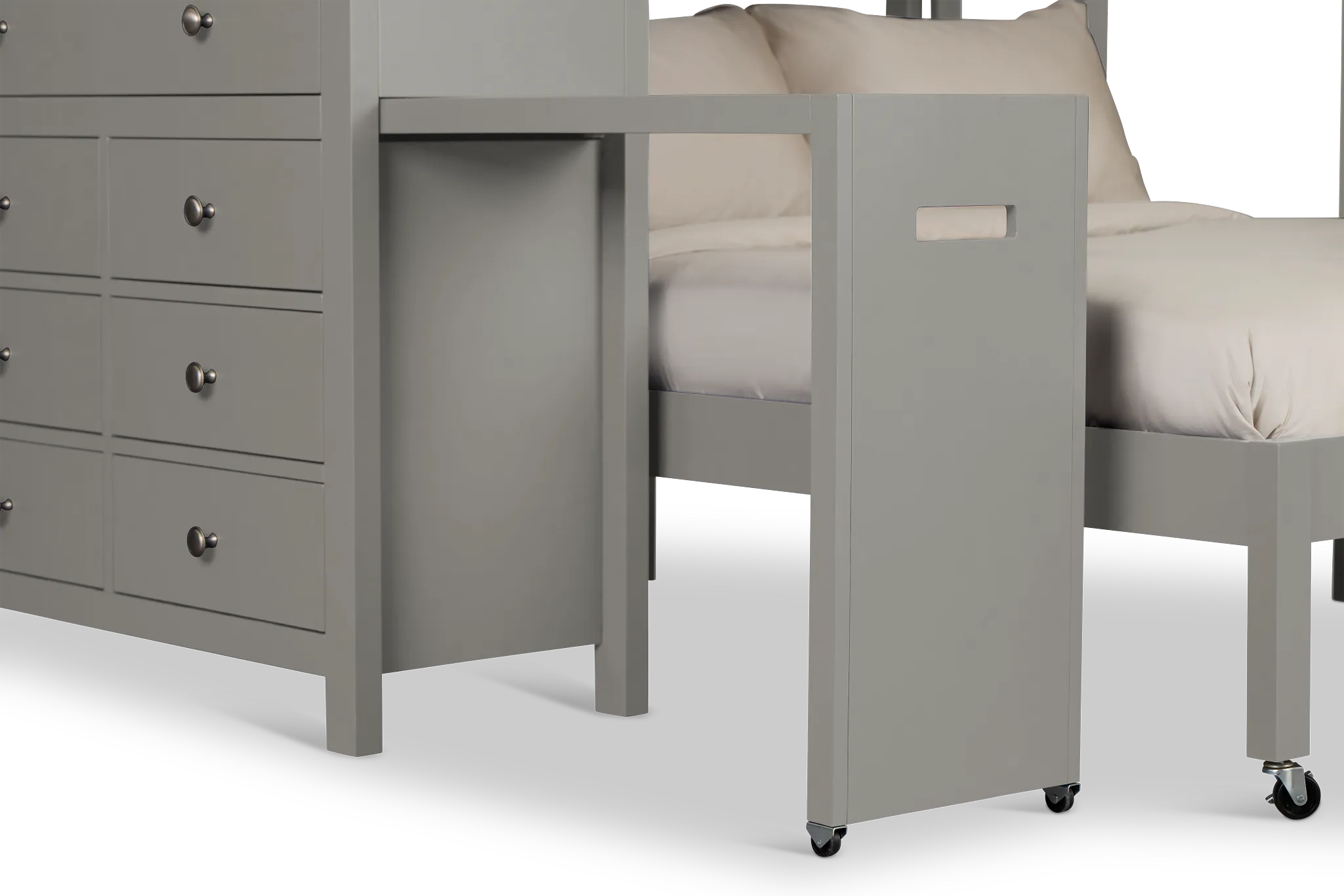 Charleston Gray Loft Bed