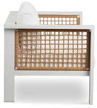Sunrise White Loveseat