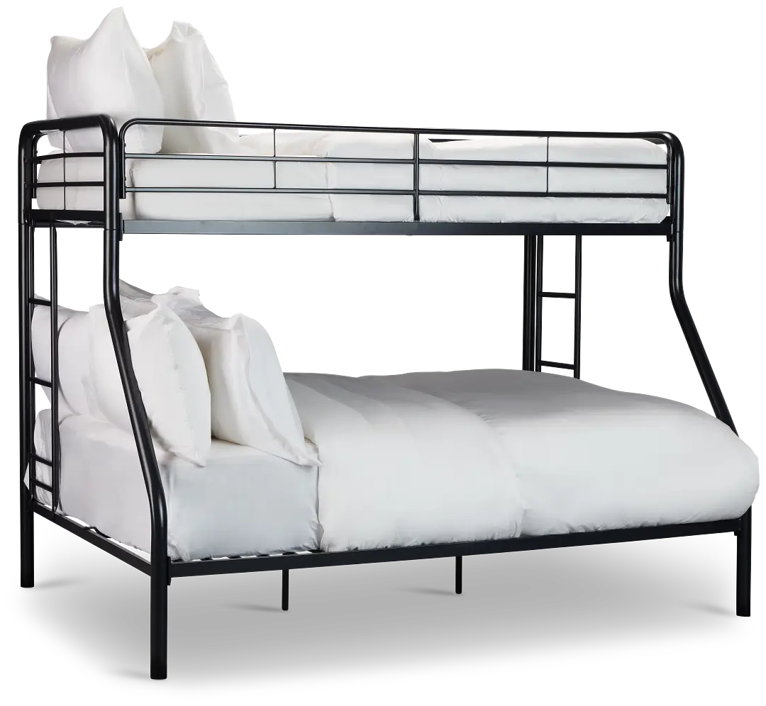 Rory Black Metal Bunk Bed Rory Black Metal Bunk Bed