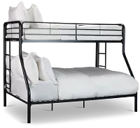 Rory Black Metal Bunk Bed
