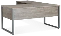 Clark Gray 47" Return Desk