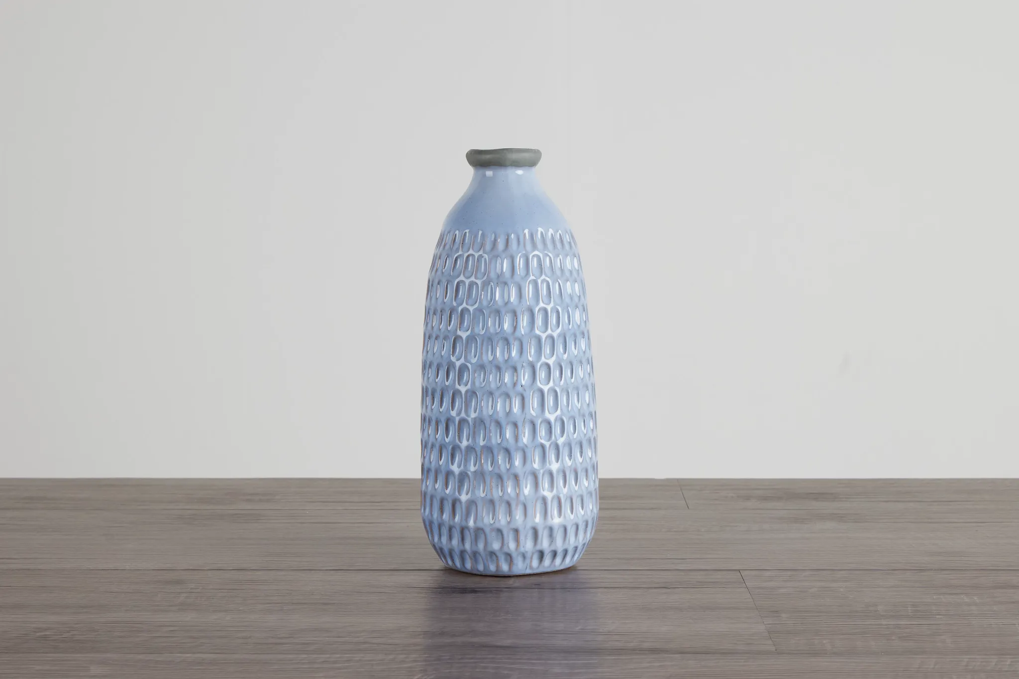 Celeste Blue Medium Vase