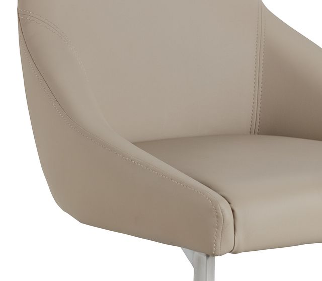 Monaco Taupe Upholstered Side Chair