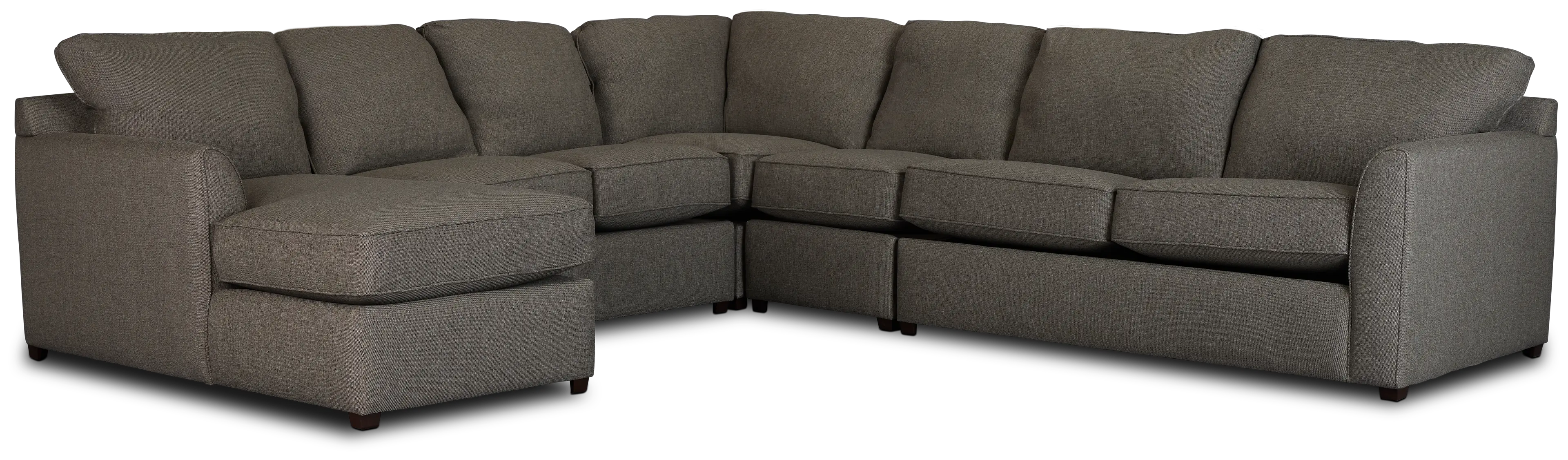 Asheville Brown Cool Mfoam Left Chaise Memory Foam Sleeper Sectional Asheville Brown Cool Mfoam Left Chaise Memory Foam Sleeper Sectional