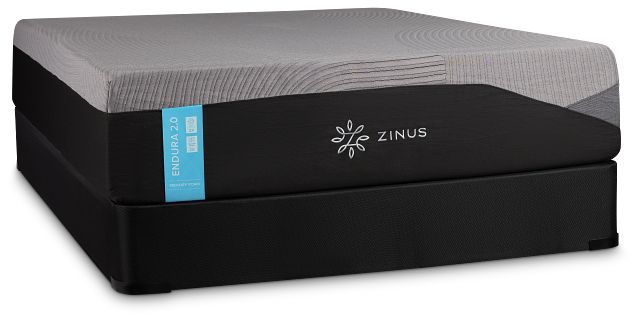Zinus Endura 2.0 Cush Firm Mattress Set