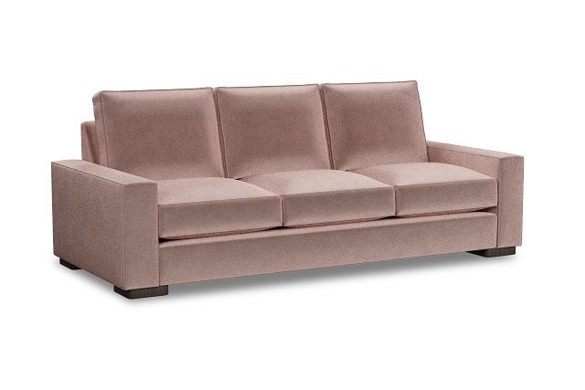 Edgewater Joya Light Pink 96" Sofa W/ 3 Cushions