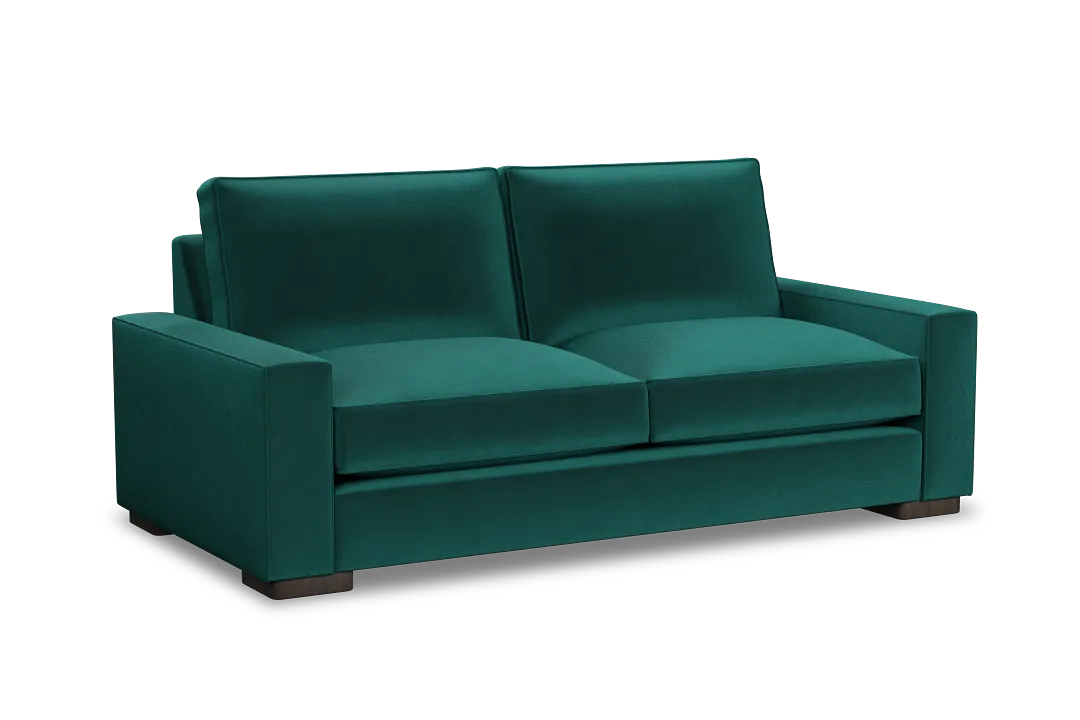 Edgewater Joya Green 84" Sofa W/ 2 Cushions
