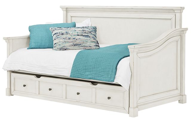 Stoney White Storage Daybed