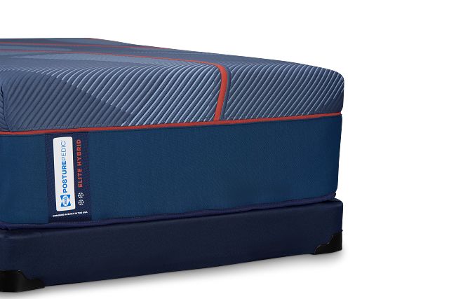 Posturepedic Elite Hybrid High Point 2 Firm Low-profile Mattress Set