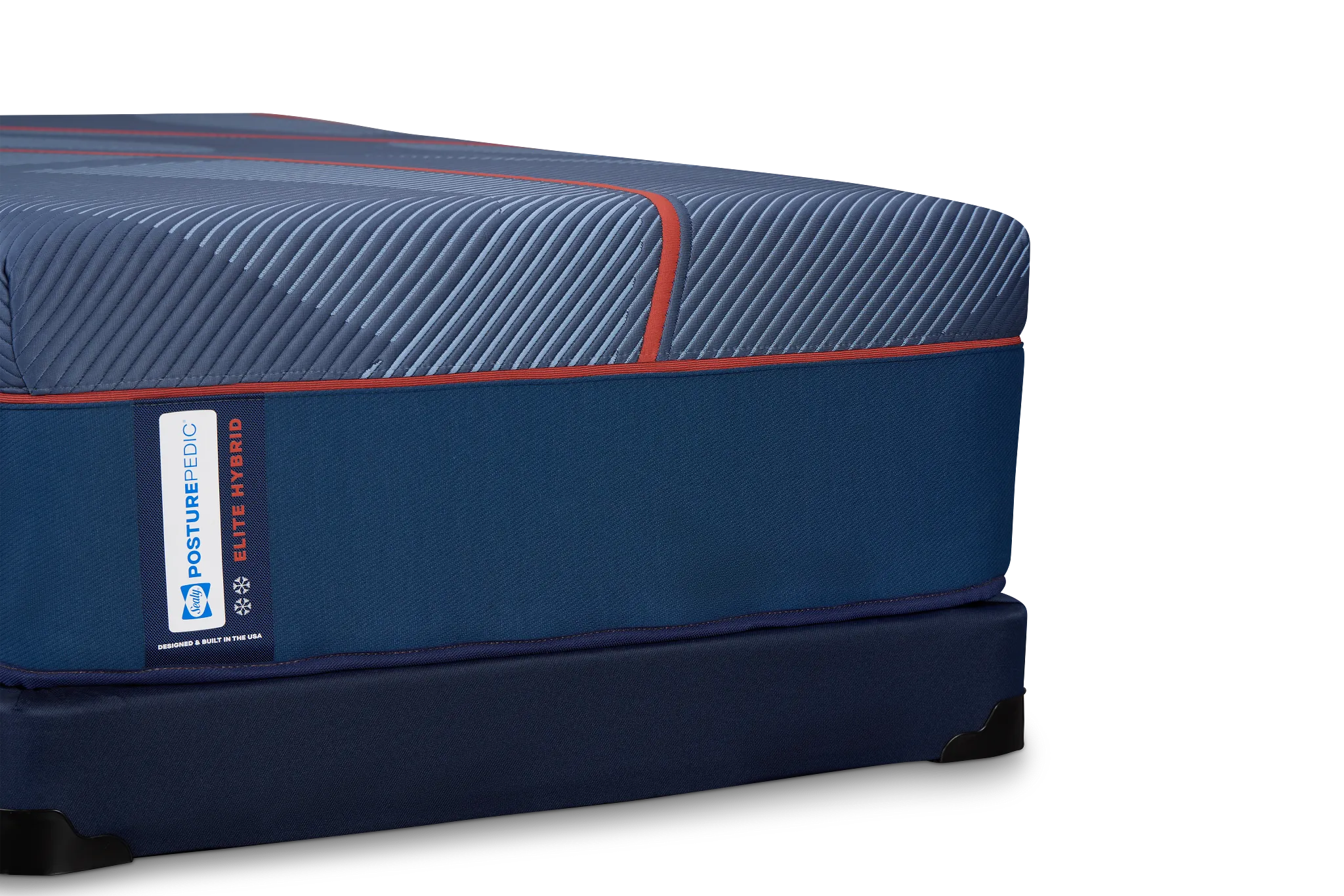 Posturepedic High Point Elite Hybrid Firm Low-profile Mattress Set