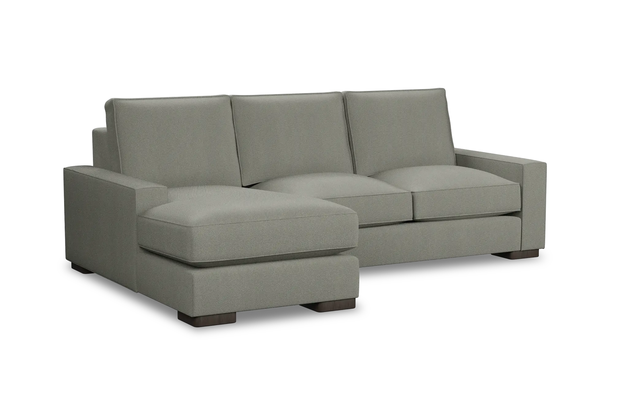 Edgewater Delray Pewter Left Chaise Sectional Edgewater Delray Pewter Left Chaise Sectional
