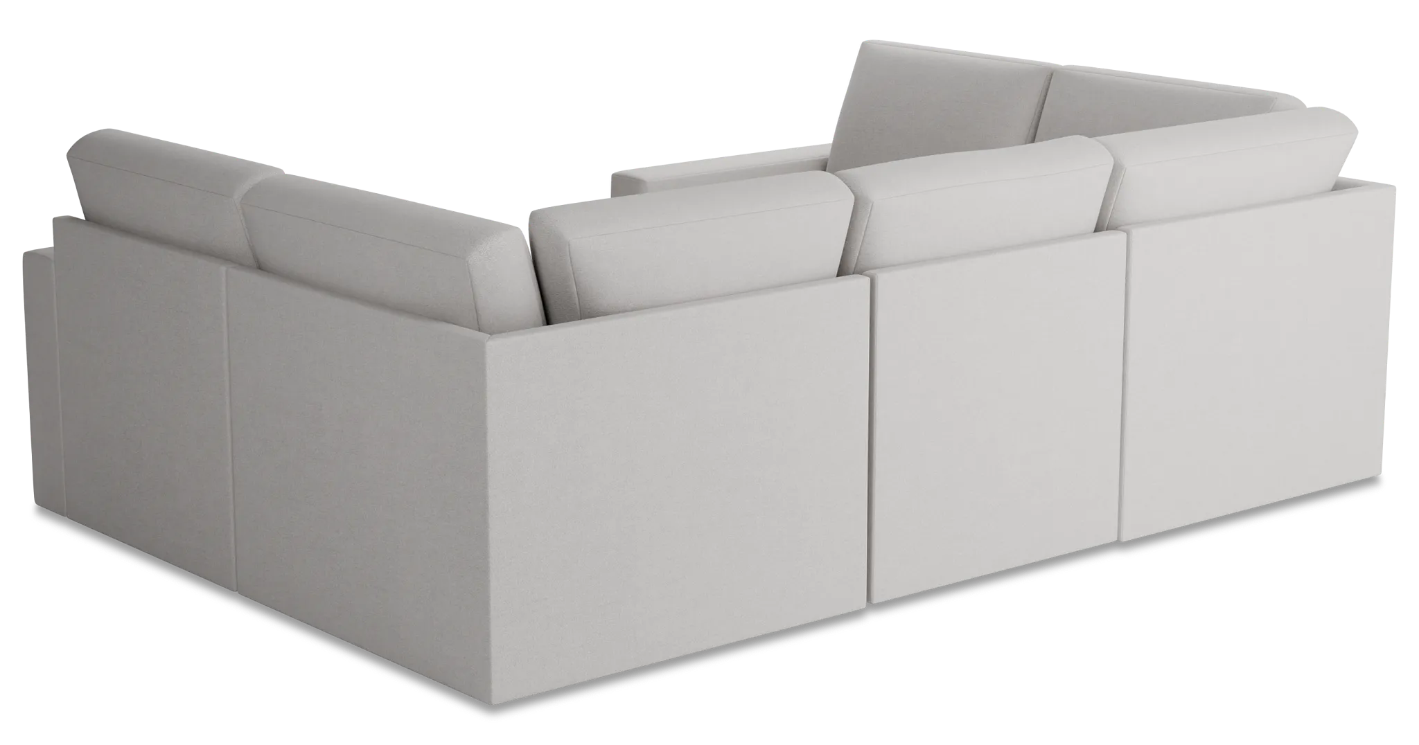 Citymod Light Gray Fabric 6-piece Pit Sectional