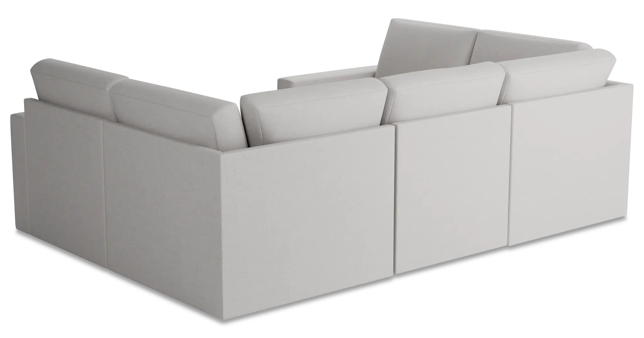 Citymod Light Gray Fabric 6-piece Pit Sectional Citymod Light Gray Fabric 6-piece Pit Sectional