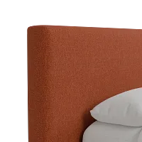 Grayton Elite Medium Brown 44" Upholstered Platform Bed