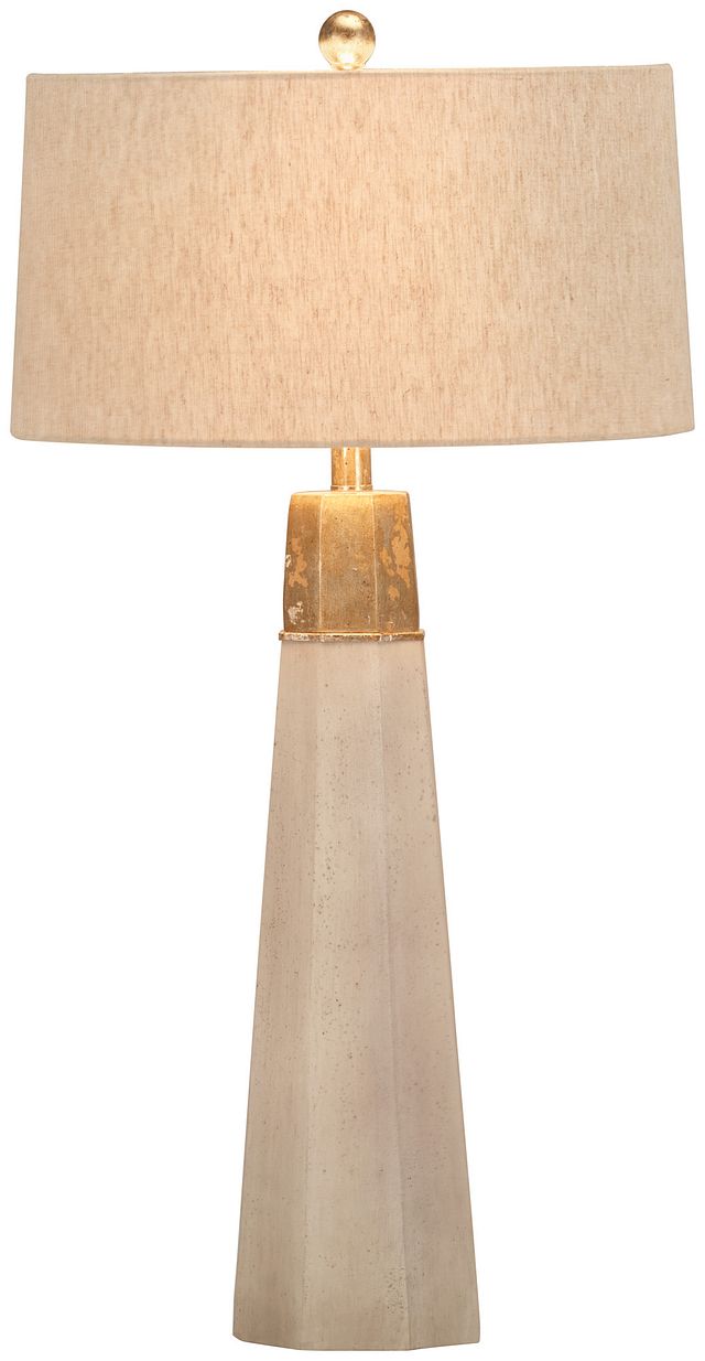 Rowan Beige Table Lamp