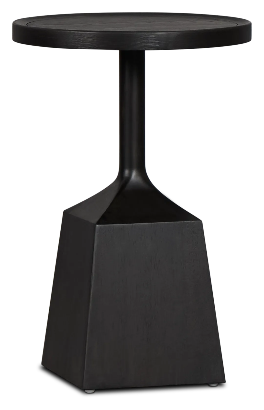 Provo Dark Tone Round Pedestal Table