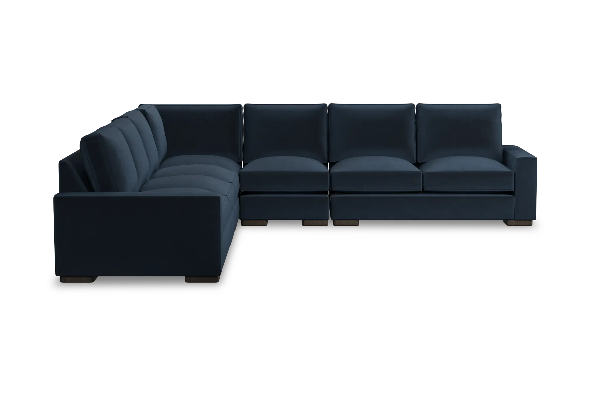 Edgewater Joya Dark Blue Large Two-arm Sectional Edgewater Joya Dark Blue Large Two-arm Sectional