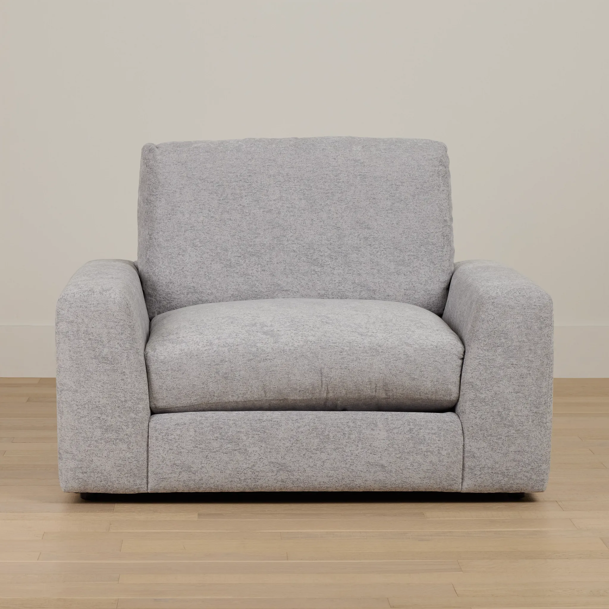 Calista Pewter Fabric Chair